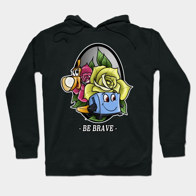 Be Brave. Hoodie by STRVING